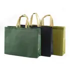 Recycled Bag Factory Price Plain Recycled Eco Blank Nonwoven Fabric Shopping Tote Bag