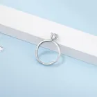 Ladies New Fashion Exquisite Luxury S925 Main Moissanite Diamond Ring Jewelry For Ladies