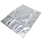Bag Cream 1lt 3lt Screw Valve Nozzle Bag In Box Aluminum For Milk/cosmetics/sauces/ice Cream