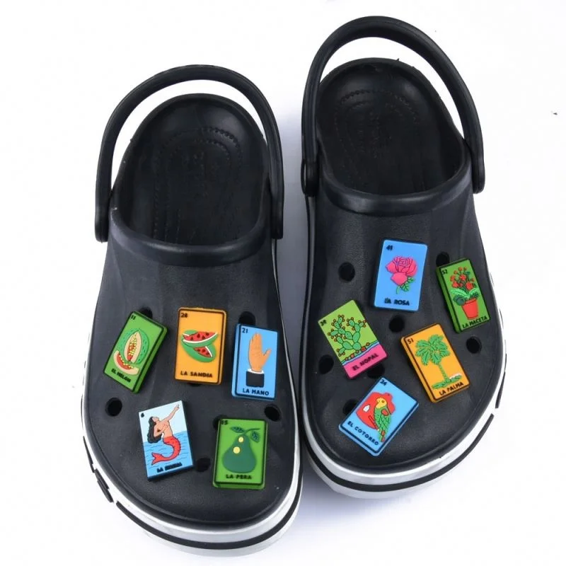 Charms De Pvc Suave Para Zapatos,Tarjeta De Juego,Lotería Mexicana  Popular,Precio De Fábrica - Buy Mexicana Loteria Tarjeta De Pvc Suave  Zapatos Encantos,Tarjeta De Encantos De Zapatos Al Por Mayor,Mexicana Juego  Lotería Tarjeta