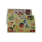 Custom Sticker Vinyl Stickers Vinyl Vinyl Labels Custom Kiss Cut Fruit Label Sticker Self Adhesive Vinyl Stickers