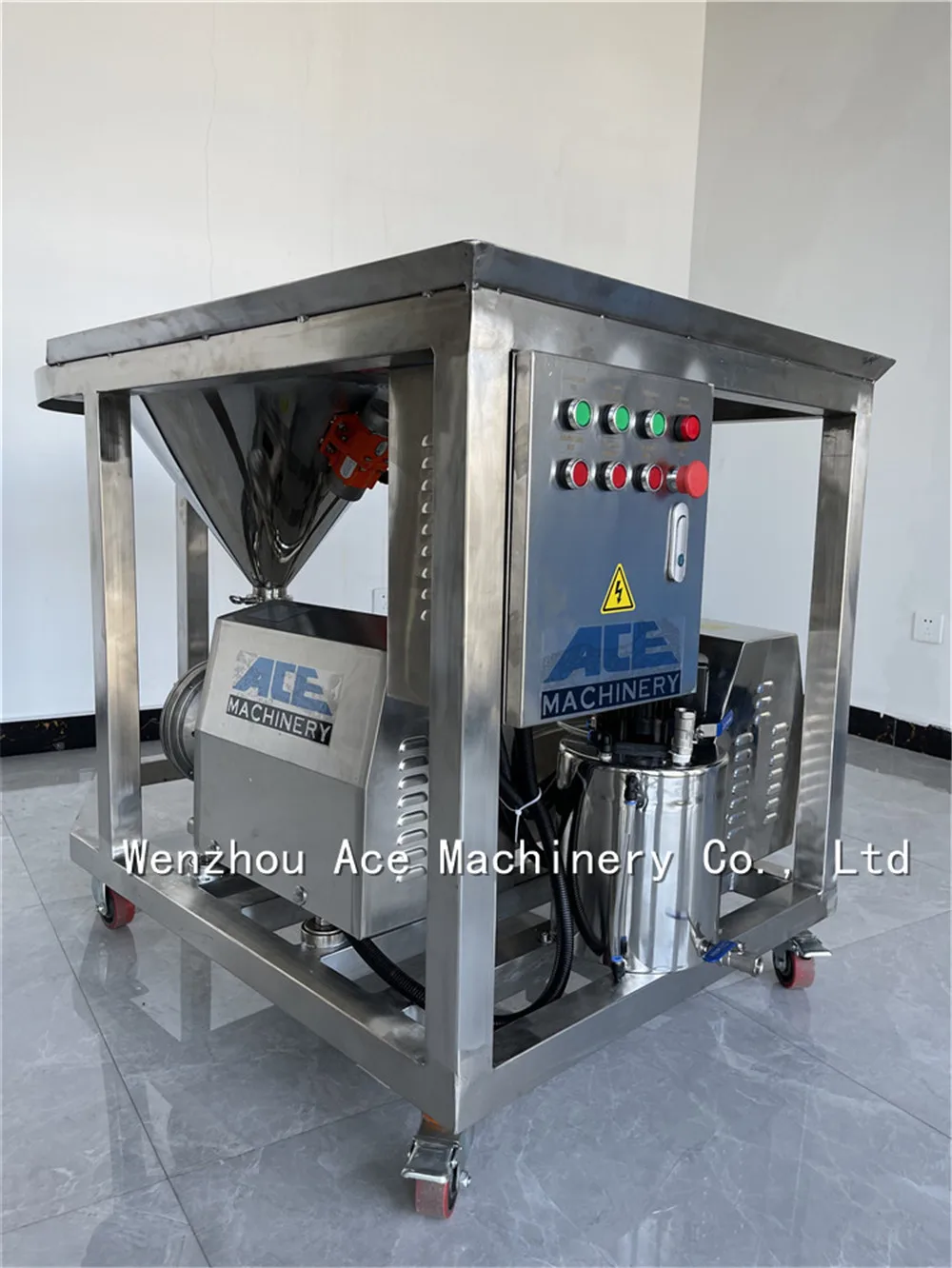 Ace Stainless Steel High Shear Homogenizer Mixer Emulsifying Disperser