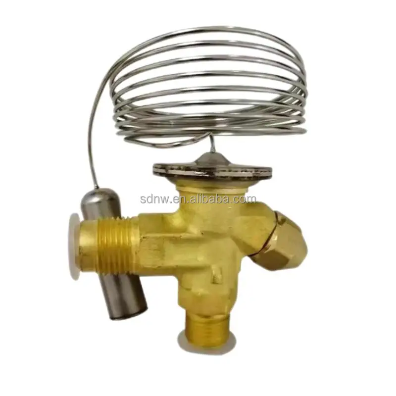 Thermostatic Expansion Valve, solenoid, brass - detail 2
