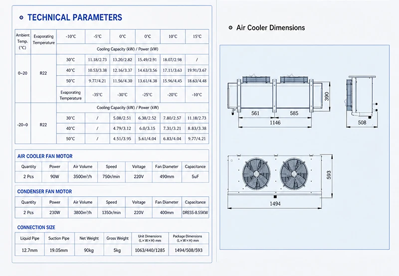 Evaporative Cooling Evaporator, 380v, 220 V, 15 - detail 18