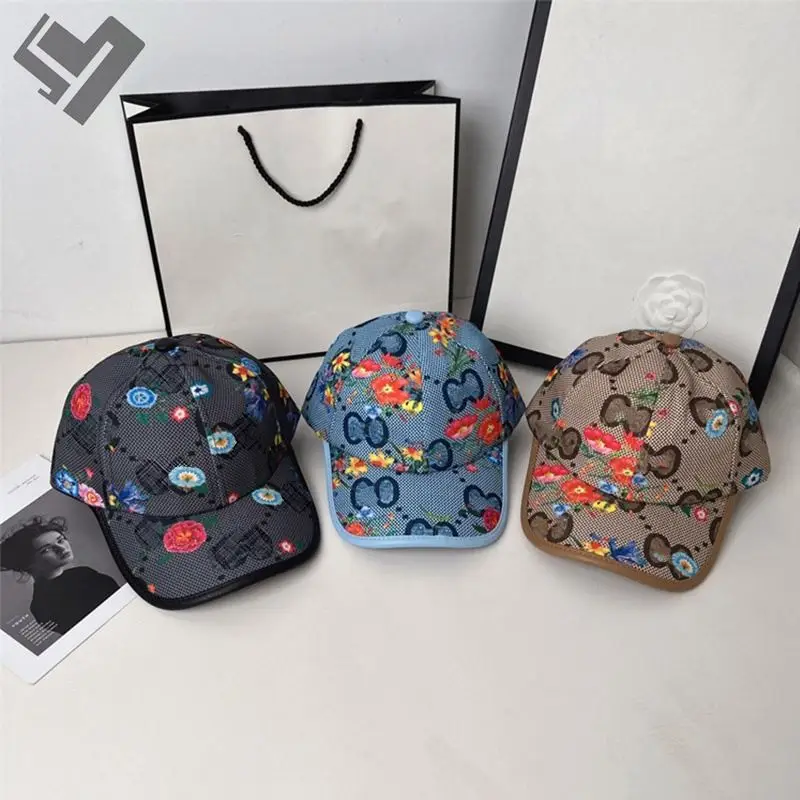Wholesale Unisex Designer Logo Caps Fashion Sporty Style Hats Famous Brand Letter Print Luxury Baseball Caps