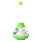 Cat 2022 New Design Pet Food Feeder Puzzle Shaking Tumbler Funny Cat Car Interactive Cat Toys
