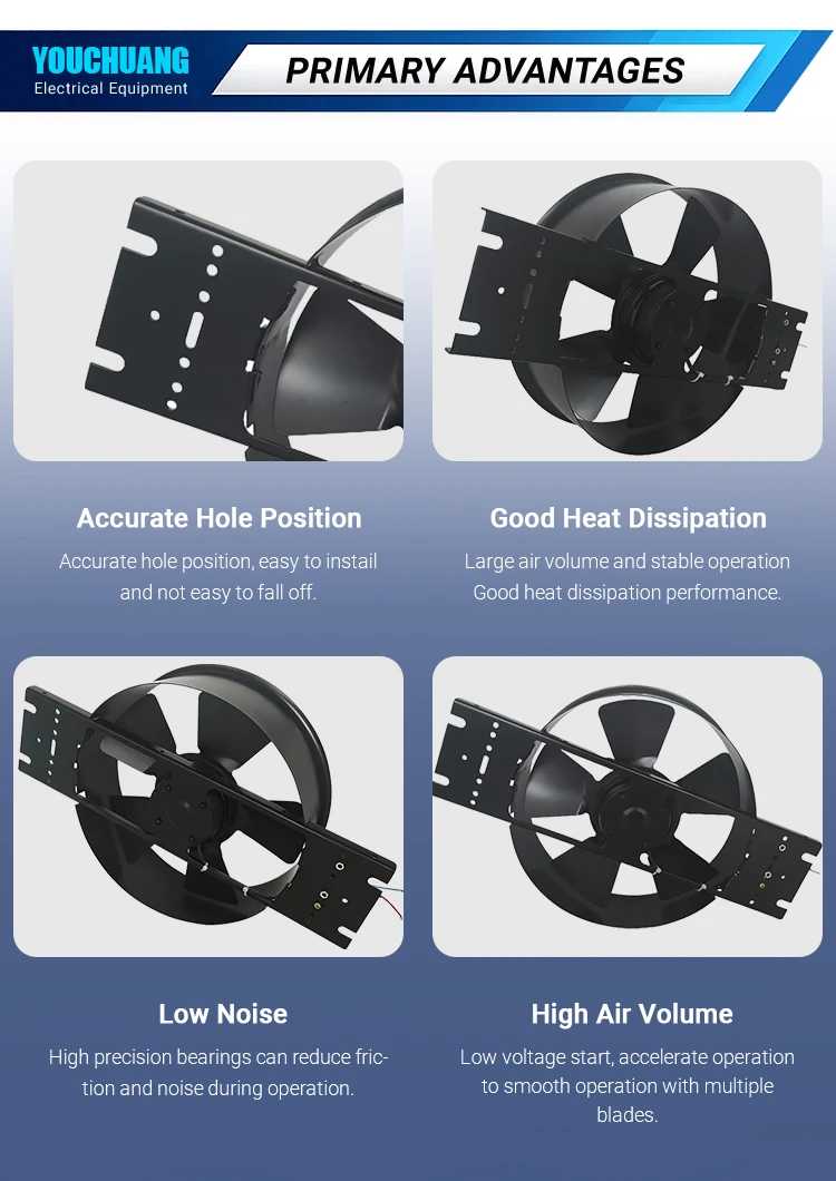Axial Flow Fan, AC250FZY2-D, 250mm, 220V - detail 10