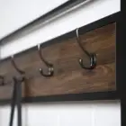 Supply Minimalist Entry Hanging Hook Coat Rack Metal Shoe Bench