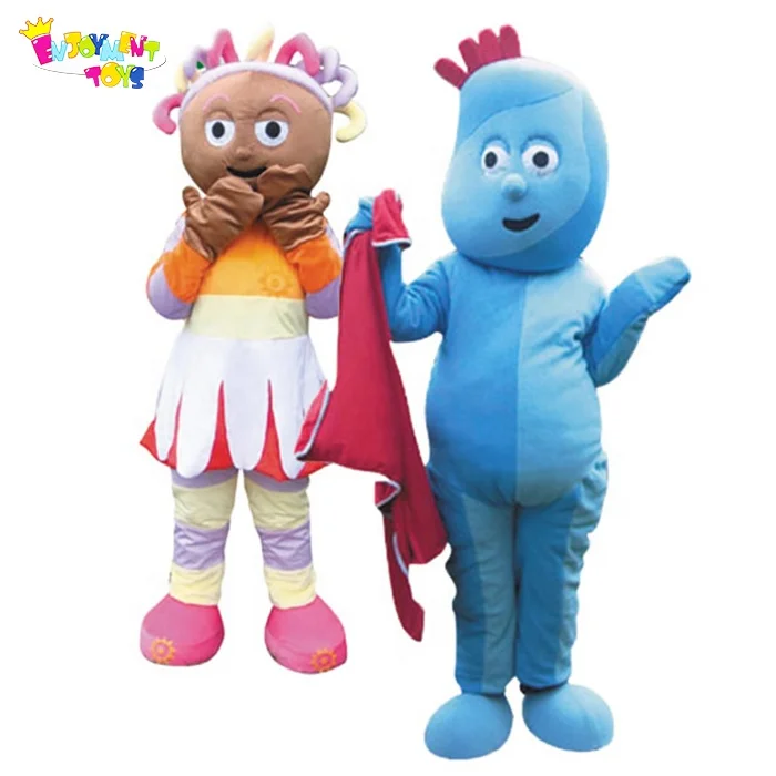 Enjoyment Ce Adult Iggle Piggle And Upsy Daisy Mascot Costumes - Buy Iggle  Piggle Mascot Costume,Upsy Daisy Mascot Costumes,Mascot Costume Adults  Product on 