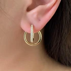 Earrings Hoop S925 Sterling Silver Hot Selling Circle Earrings Fashion Personality Round Circle Hoop Earrings