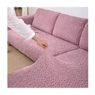 High Quality Modern Spandex L Shape Sectional Sofa Slipcover 3seater 5 Seater 7 Seater Strech Sofa Cover