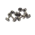 Train Professional OEM Dakunlun Brass Black Nickel Plated Model Train Wheel