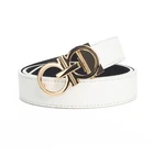 Leather Belt Leather Belt Women Full Grain Leather Woman's Designer Belt With Metal Waist For Daily Wear