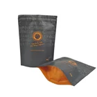 Wholesale Price Resealable Customized Printed Logo Black Matte Laminated 250g 500g Stand Up Coffee Candy Doypack