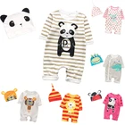 Baby Clothes Stylish Mudkingdom Wholesale 100% Cotton Baby Clothes Soft Stylish Baby Long Sleeve Romper Set Baby Romper