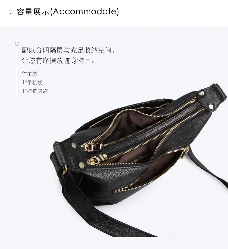 New Fashion Luxury Crossbody Designer Handbags Real Leather Handbag Women's Famous Brands Cowhide Women Bags For Girls Bag