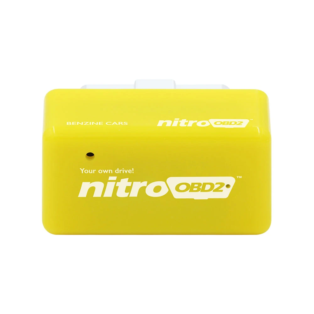 red2 Nitro OBD2 Gasoline Plug ECU Save Power Economy Car Drive Performance Chip Tuning Box Plug Car Accessory for Diesel car 