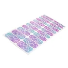 Polish Huizi Nail Supplier OEM Wholesale Manicure Decals Nail Polish Stickers