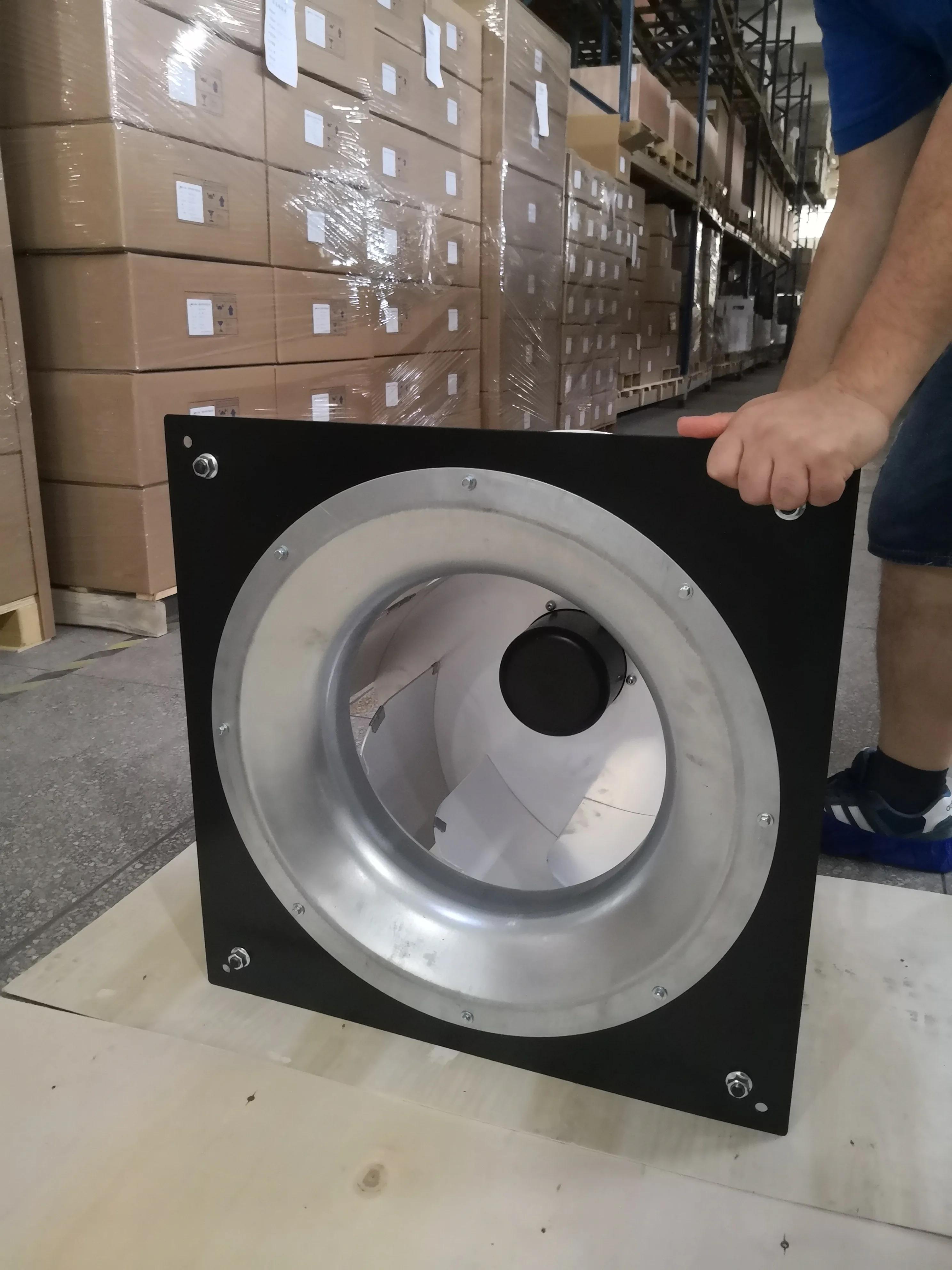 Fan, B3P450-EC188-910, 3~380V, sheet aluminium - detail 8