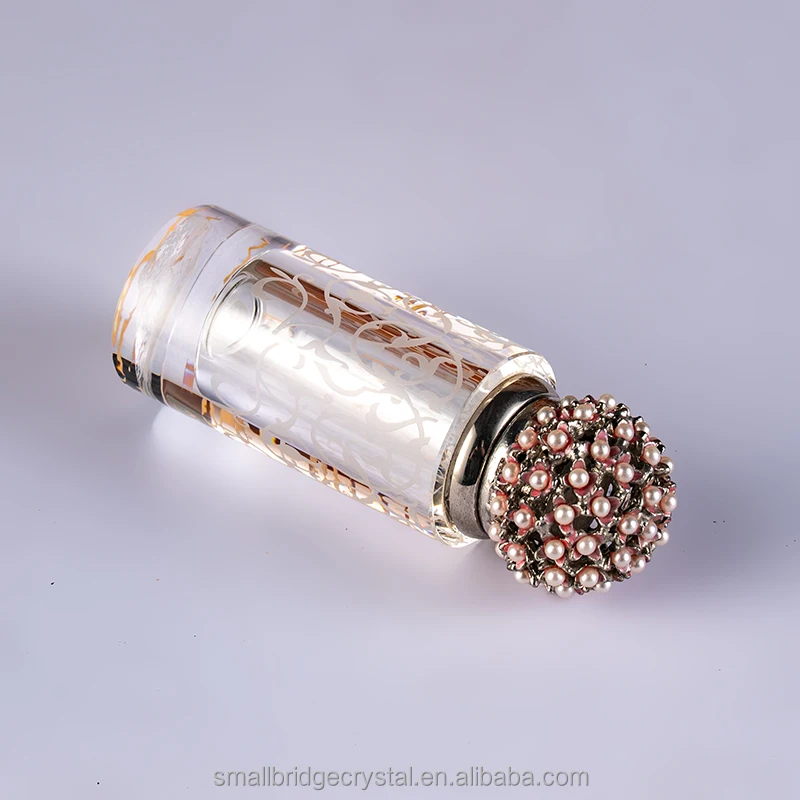 product cheap wholesale 12ml customizable glass empty bottle small and exquisite crystal perfume bottle-5