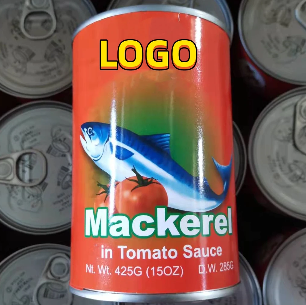 Convenient Canned Mackerel in Tomato Sauce, Easy to Store and Use