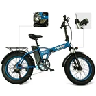Fat Tire Electric 500w Fat Tire Electric Bicycle Foldable 2 Wheel 20 Inch 500W Wheel Electric Bike