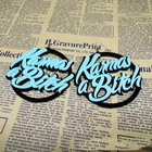 Earrings European And American Nightclubs And Bars Fashion Oversized English Letters Exaggerated Big Earrings