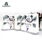 Bag Flower Thank You Bags For Take Out Custom Print Paper Bag For Flower Luxury Fashion Shops