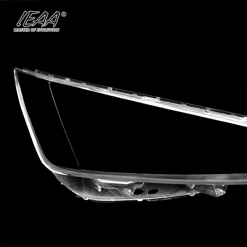 product ieaa auto car headlight cover headlight glass for hyundai elantra head light lens cover 2019 2020 lampshade cover lens522-7
