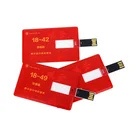 Card Usb Promotion Business Credit Card USB Flash Drives 8GB/16GB/32GB With OEM Logo And Package