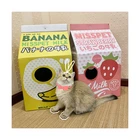 Corrugated Cat Scratcher Cardboard Folding Paper Cat Toy House Cat Scratcher Lounge