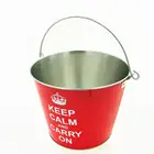 Metal Tin Bucket Portable Metal Tin Bucket
