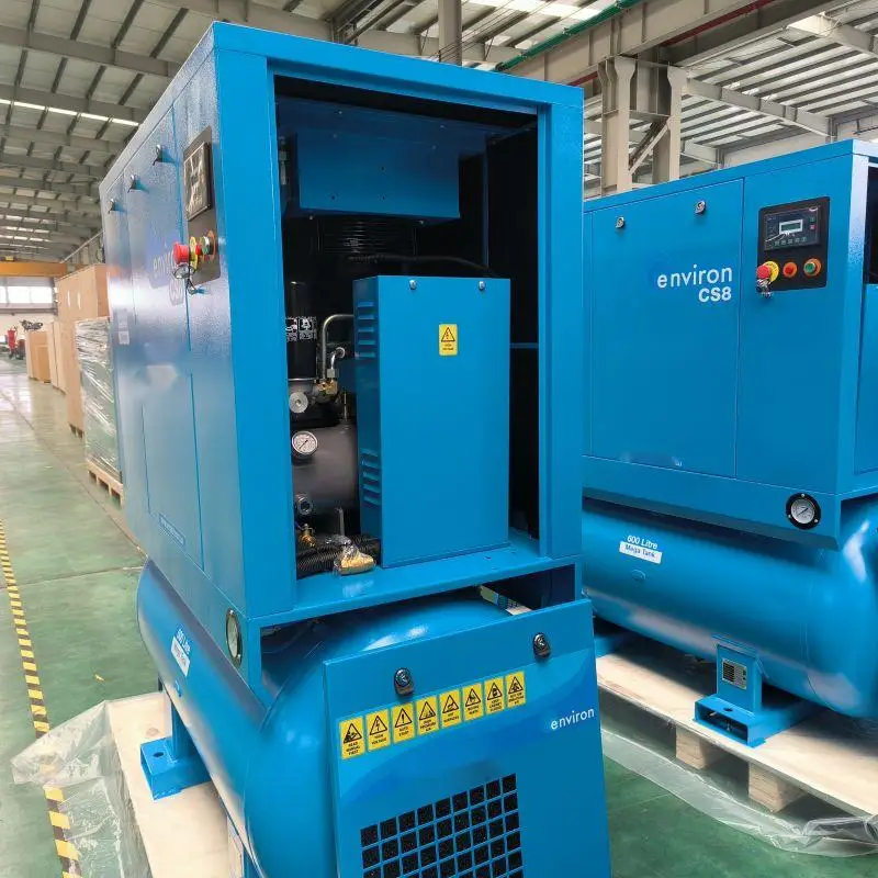 Wholesale  screw air compressor 15kw 8 bar 415V air compressor single stage frequency screw air compressor