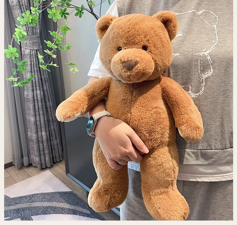 Hot sale high quality Plush Bear Toy For Kids Gifts teddy bear doll with cloth diy for girls bear stuffed doll