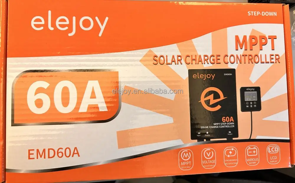 Mppt Solar Charge Controller, ELEJOY, EMD60A, 2700W - detail 18