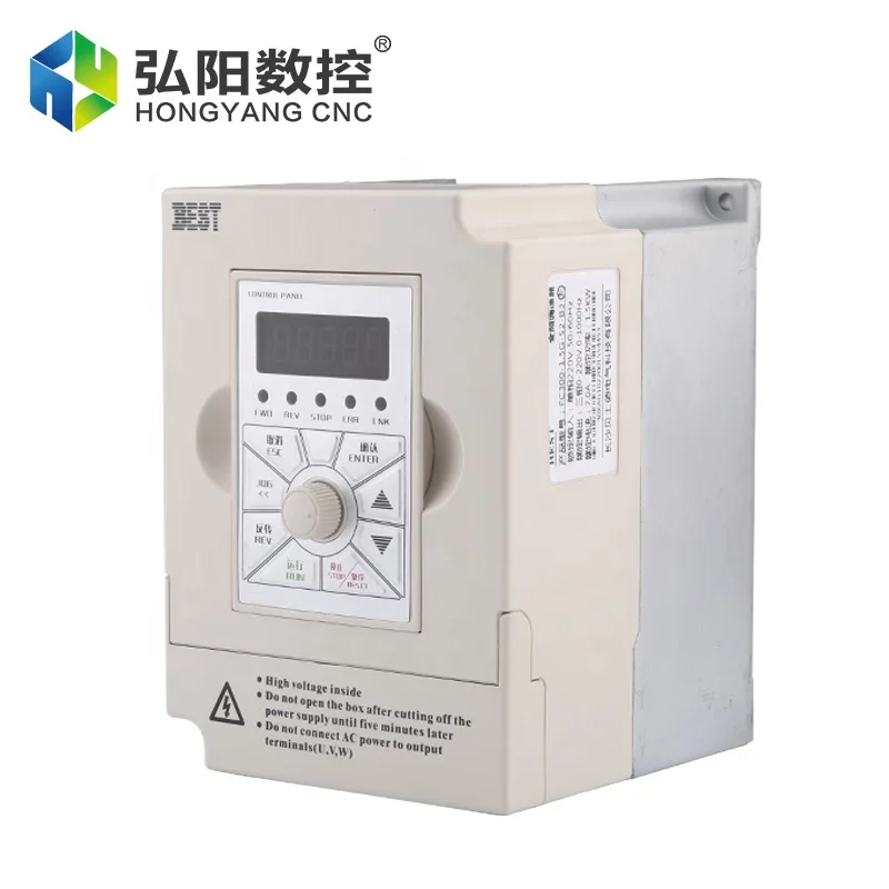 Single/3-Phase Motor Governor Variable Frequency Drive Inverter VFD AC 220/380V 