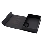 Corporate Black Gift Box Wholesale Custom Bulk Black Giftbox Corporate Paper Gift Box With Lid