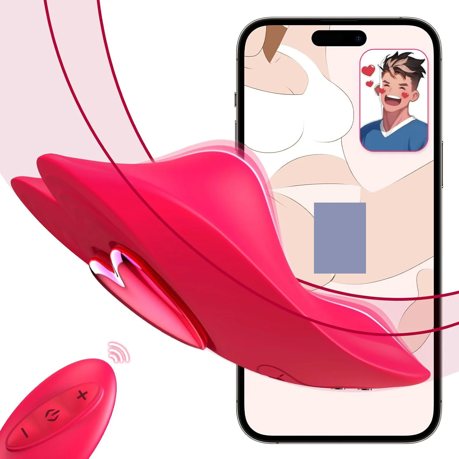 Mini-vibrateur à œufs sans fil contrôlé par l'application Jouets à porter longue distance pour couples