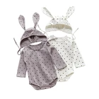 Direct Autumn Factory Direct One-piece Long-sleeved Spring Autumn Clothes Newborn Outing Clothes Pajamas
