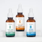 Skin Private Label Organic Vegan Skin Care Anti Aging Whiten Lightening Facial Hyaluronic Acid Face Vitamin C Serums Set