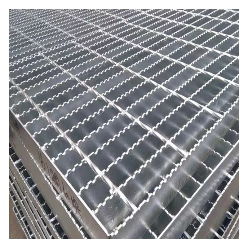 Stainless Steel Floor Drain Grate Galvanized Toothed Steel Grating