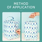 Bags Diaper Bag Nappy Diaper Bag Happyflute Wet Bags Waterproof Reusable Zipper Diaper Bag ECO-friendly Nappy Bag