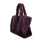 Bags Rabbit Fur Bag Bags Women Bag New Arrival Women Hand Bags Faux Rabbit Fur Tote Bag Female Handbag Ladies Fur Bag