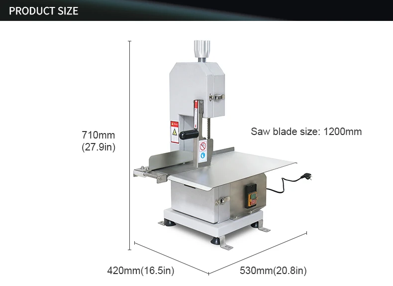 product jkb 120 electric butchers bone saw machine 2025s most popular new condition chicken cutter on sale-5