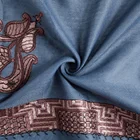 Hot Sale Embroidered Shawl Arab Men Scarf Shemagh Yashmagh Muslim Headscarf Embroidered Yemeni Shemagh CX004