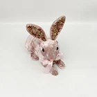 Toy Ornaments Factory Price Custom Made Animal Toy Easter Pink Bunny Ornaments
