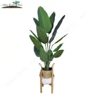 Banana Artificial Tree With Pot Indoor Imitation Banana Tree With Pot Bird Of Paradise Artificial Plant