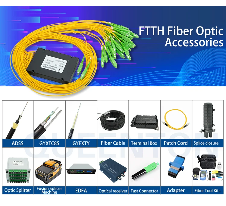 Gpon Epon Olt Onu Fttx Passive Optical Splitter Port Abs