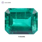 Gems AAA Gems Colombia Color Hydrothermal Emerald Lab Grown Emerald Loose Emerald
