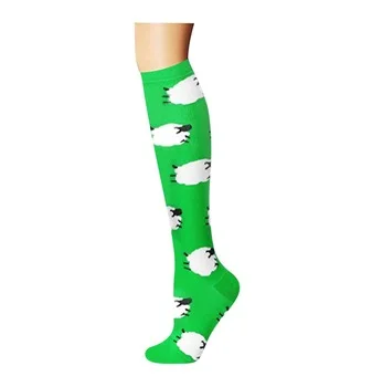 Graduated Compression Men Socks Medical Stockings 20-30 mmgh for Sport Knee High Nurse Compression Socks